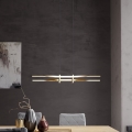 Eglo - LED-Pendelleuchte mit Seilaufhängung LED/21W/230V goldfarben