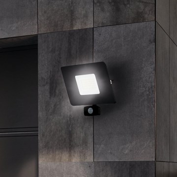 Eglo - LED Reflektor mit Sensor LED/50W/230V IP44