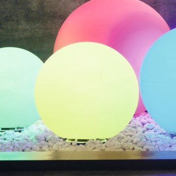Eglo - LED RGB dimmbare Außenleuchte 1xE27/9W/230V 2700-6500K IP65 Ø390