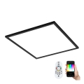 Eglo - LED RGB dimmbare Deckenleuchte SALOBRENA-C LED/30,5W/230V + Fernbedienung