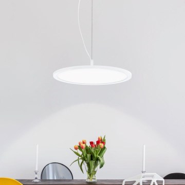 Eglo - LED RGB dimmbare Hängeleuchte an Seil CERIGNOLA-C LED/21W/230V + Fernbedienung