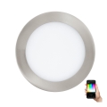 Eglo - LED RGB dimmbares Einbauleuchte FUEVA-C LED/10,5W/230V