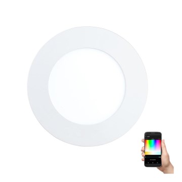 Eglo - LED RGB dimmbares Einbauleuchte FUEVA-C LED/5,4W/230V