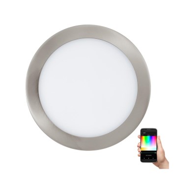 Eglo - LED RGB dimmbares Einbauleuchten FUEVA-C LED/15,6W/230V
