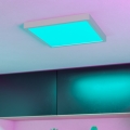 Eglo - LED RGBW, dimmbar, Badezimmer-Deckenleuchte LED/13,5W/230V 2700-6500K 29,5x29,5 cm IP44 weiß