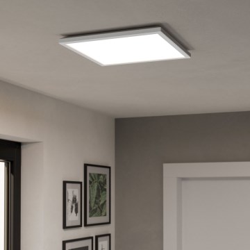 Eglo - LED RGBW dimmbare Badezimmer-Deckenleuchte LED/17,6W/230V 2700-6500K 39x39 cm IP44 weiß ZigBee