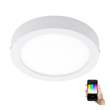 Eglo - LED RGBW dimmbare Deckenleuchte FUEVA-C LED/15,6W/230V Bluetooth