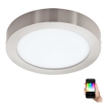 Eglo - LED RGBW dimmbare Deckenleuchte FUEVA-C LED/15,6W/230V Bluetooth