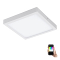 Eglo - LED RGBW dimmbare Deckenleuchte FUEVA-C LED/21W/230V 30x30 cm