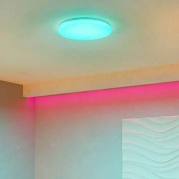 Eglo - LED RGBW dimmbare Deckenleuchte LED/20W/230V 2700–6500 K Ø 43 cm