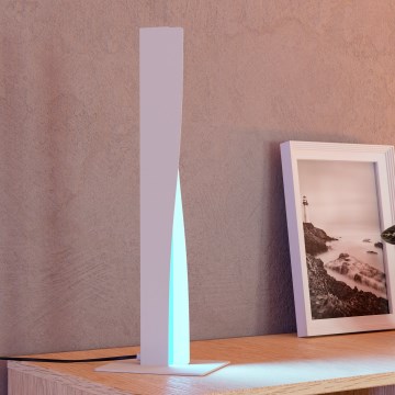 Eglo - LED RGBW dimmbare Tischleuchte LED/9W/230V 2700-6500K grau