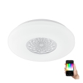 Eglo - LED RGBW dimmbare Wand-Deckenleuchte CAPASSO-C LED/17W/230V