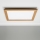 Eglo - LED RGBW dimmbares Aufbaumodul SALOBRENA-C WOOD LED/30,5W/230V 2700-6500K 64x64 cm braun + Fernbedienung