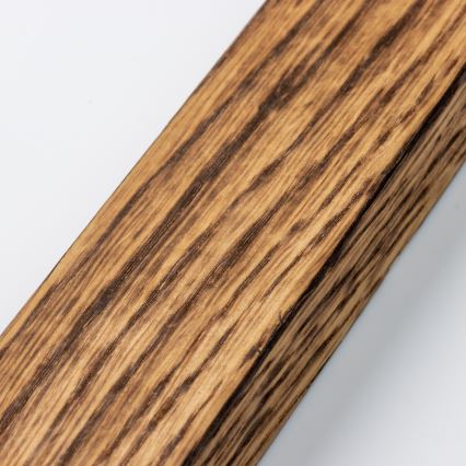 Eglo - LED RGBW dimmbares Aufputz-Panel SALOBRENA-C WOOD LED/16W/230V 2700-6500K 34x34 cm braun + Fernbedienung