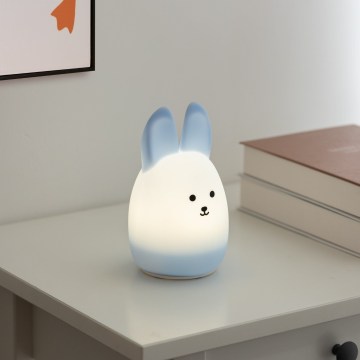 Eglo - LED RGBW Wiederaufladbares Touch-Nachtlicht für Kinder LED/5W/5V 1200 mAh Hase