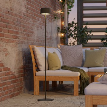 Eglo - LED-Solar-Touch-Stehleuchte LED/2,8W/3,7V 1800 mAh IP44 grün