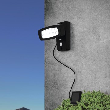 Eglo - LED Solar Wandleuchte mit Sensor LED/1,2V 600 mAh IP44