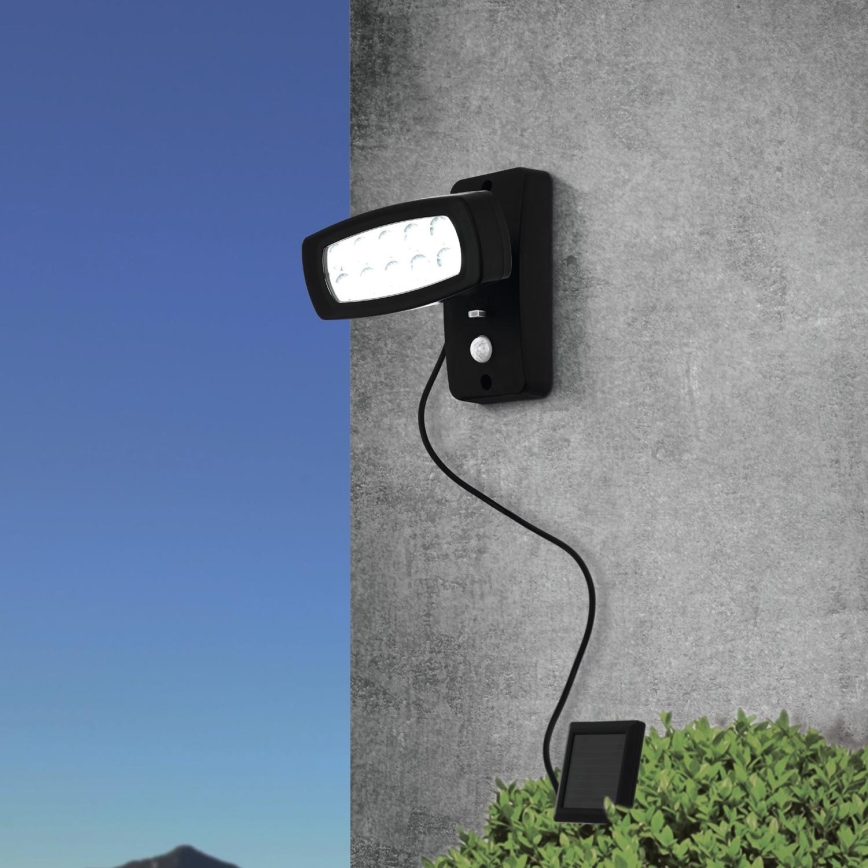 Eglo - LED Solar Wandleuchte mit Sensor LED/1,2V 600 mAh IP44