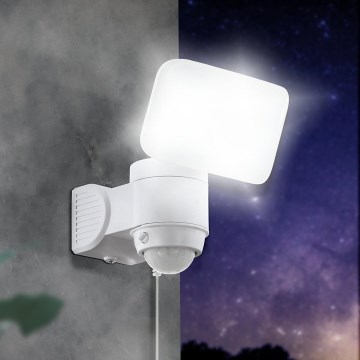 Eglo - LED Solar Wandleuchte mit Sensor LED/3,7V 1800 mAh IP44