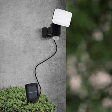 Eglo - LED Solarlampe Wandleuchte mit Sensor LED/3,7V 1800 mAh IP44