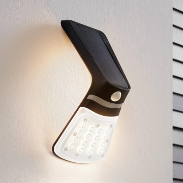 Eglo - LED Solarleuchte mit Sensor LED/2W/3,7V 1200 mAh IP44