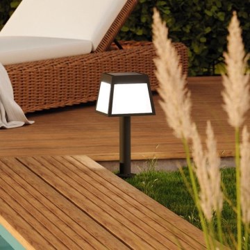 Eglo - LED-Solarleuchte mit Sensor LED/7,5W/3,7V 56cm IP44