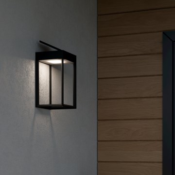 Eglo - LED-Solarwandleuchte mit Sensor LED/6,5W/3,7V IP44