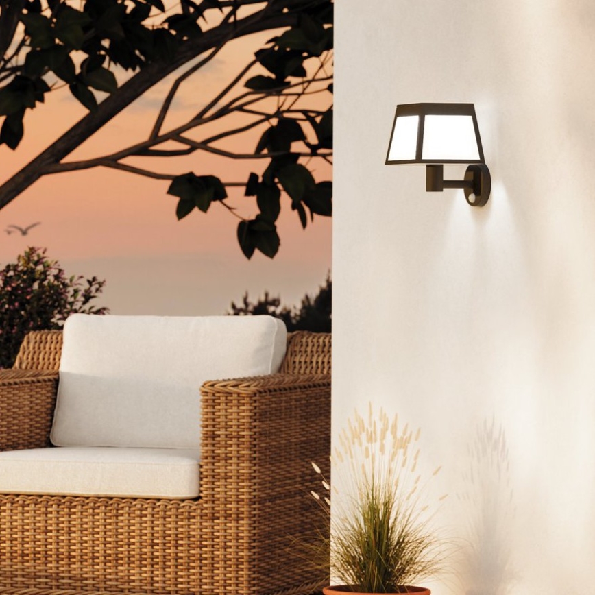 Eglo - LED-Solarwandleuchte mit Sensor LED/7,5W/3,7V IP44