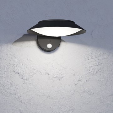 Eglo - LED-Solarwandleuchte mit Sensor LED/7W/3,7V IP44