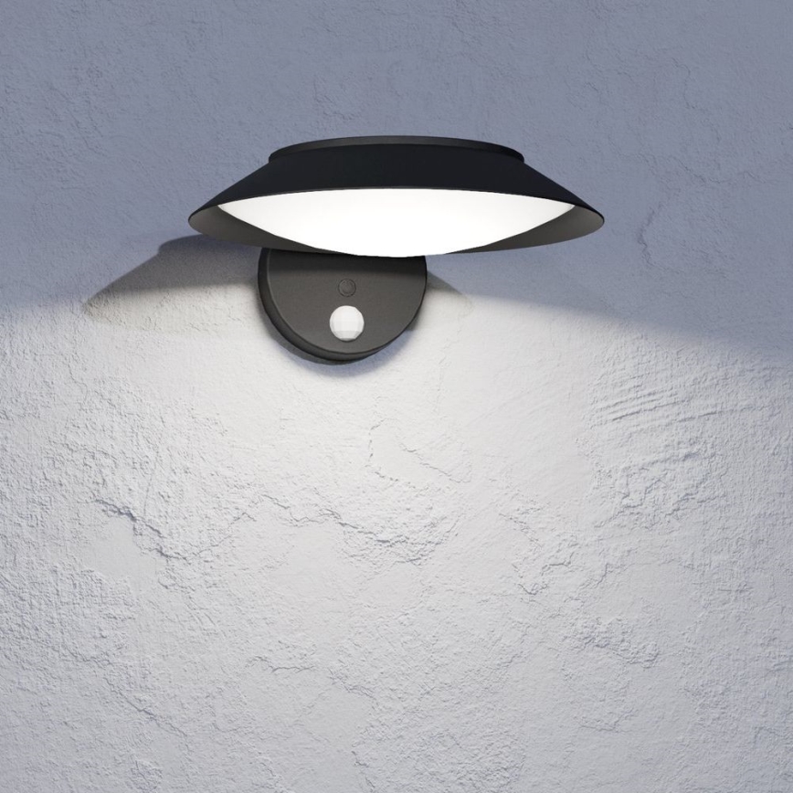 Eglo - LED-Solarwandleuchte mit Sensor LED/7W/3,7V IP44