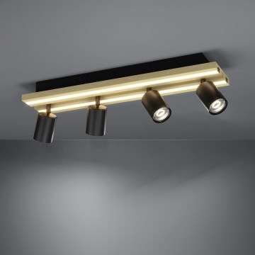 Eglo - LED-Spotleuchte 4xLED/2,2W/230V + 2xLED/1,2W + 2xLED/2W Beige/Schwarz