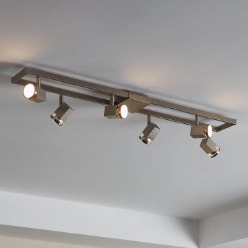 Eglo - LED-Spotleuchte 6xGU10/5W/230V
