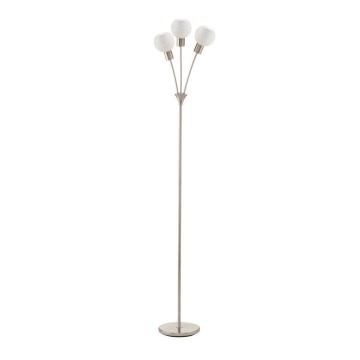 Eglo - LED Stehlampe MY CHOICE 3xE14/4W/230V mattchrom/weiß