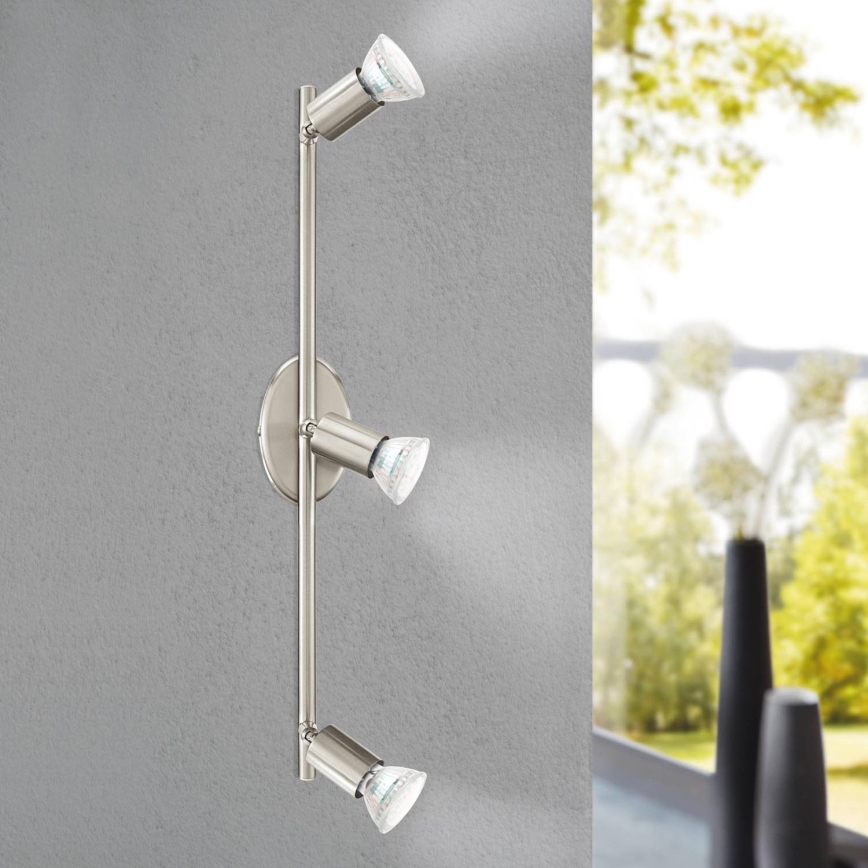 Eglo - LED-Strahler 3xGU10-LED/2,8W/230V