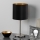 Eglo - LED Tischlampe TUNJA 1xE27/60W/230V 26,5 cm mattchrom/schwarz