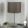 Eglo - LED Tischlampe TUNJA 1xE27/60W/230V 38,5 cm mattchrom/braun
