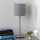 Eglo - LED Tischlampe TUNJA 1xE27/60W/230V 38,5 cm mattchrom/grau