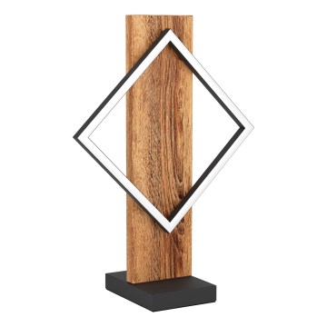 Eglo - LED-Tischleuchte LED/13W/230V schwarz/braun