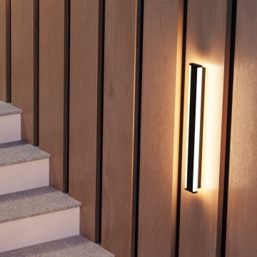 Eglo - LED-Wandleuchte für den Außenbereich 2xLED/7W/230V 3000K IP55 schwarz