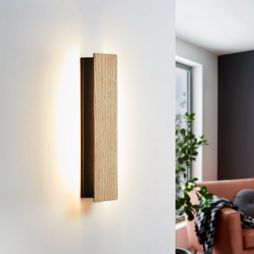 Eglo - LED-Wandleuchte LED/12W/230V 3000K braun