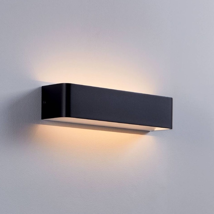 Eglo - LED-Wandleuchte LED/12W/230V 3000K schwarz