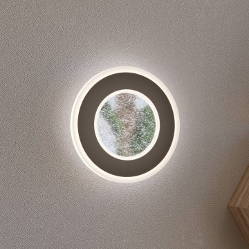 Eglo - LED-Wandleuchte LED/12W/230V 4000K schwarz