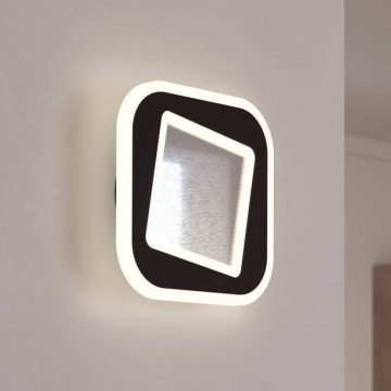 Eglo - LED-Wandleuchte LED/12W/230V 4000K schwarz