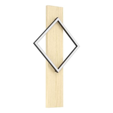 Eglo - LED-Wandleuchte LED/13W/230V schwarz/beige