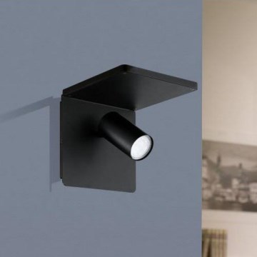 Eglo - LED-Wandleuchte mit kabellosem Laden 1xGU10/5W/230V