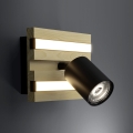 Eglo - LED-Wandspot LED/2,2W/230V + 2xLED/1,2W + 2xLED/2W beige/schwarz