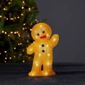 Eglo - LED Weihnachtsdekoration 20xLED/0,06W/3xAA Lebkuchenmann