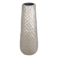 Eglo - Metallvase 40,5x14 cm silbern