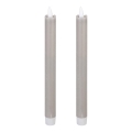 Eglo - SET 2x LED-Kerze LED/1xAAA 24,5 cm grau