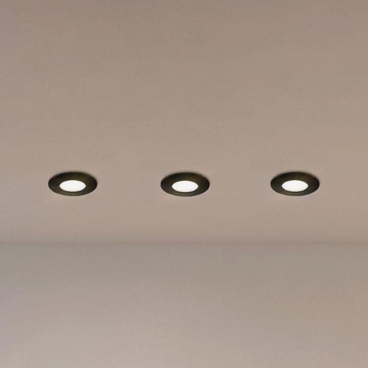 Eglo - SET 3x LED-Badezimmer-Einbauleuchte PINEDA LED/4,9W/230V IP44